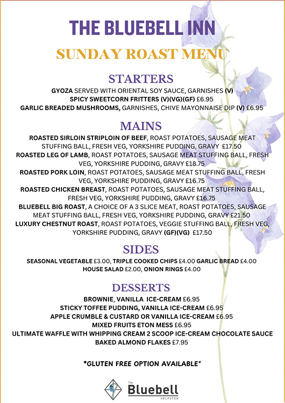 The Bluebell at Helpston | Good food