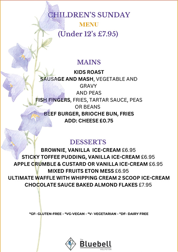 The Bluebell at Helpston | Good food